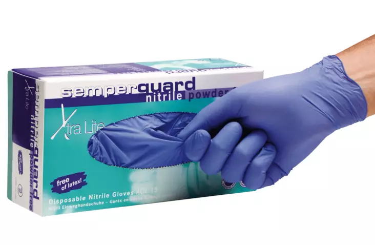 Semperguard xtra lite nitriilikäsine - Kodin puhdistus - 11280 - 1