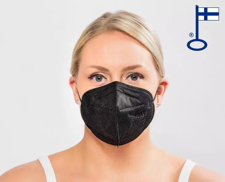 Suomalainen hengityssuojain FFP2 JedX - Kasvomaski, suojaimet - 002340 - 4