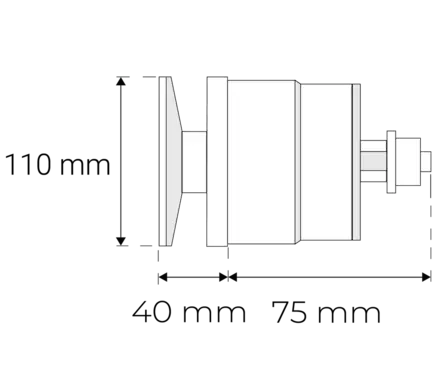 Pienennetty VTR-100 tuloilmaventtiili - Ikkunaluukkuun - 56141 - 2