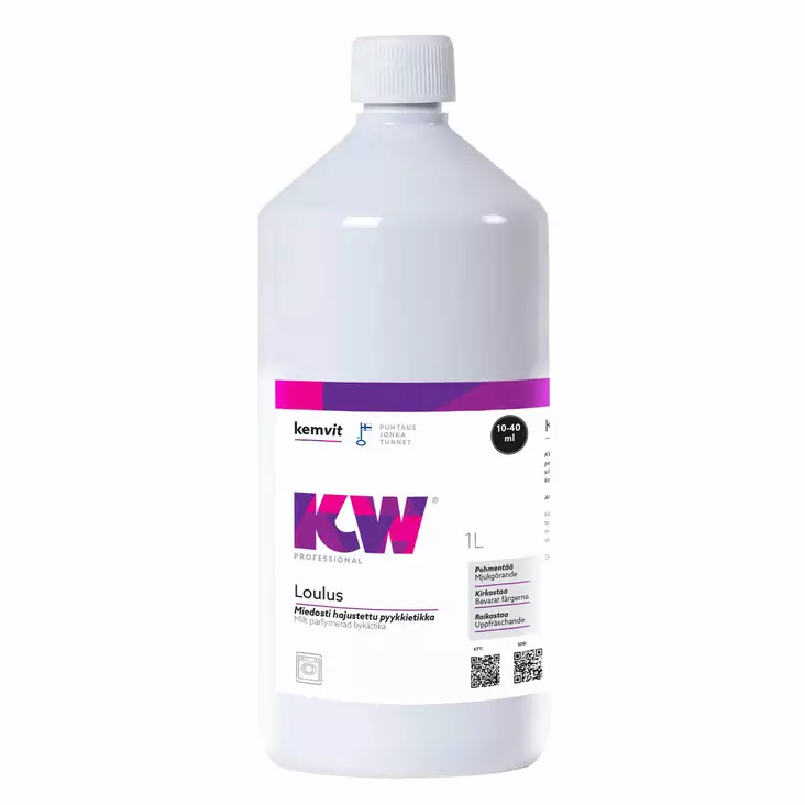 KW Loulus pyykkietikka, 1 litra - Pyykinpesuaineet - 56121 - 1