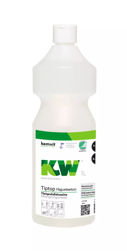 KW Tiptop Hajusteeton, 1 L - Kodin puhdistus - 002204-1 - 1