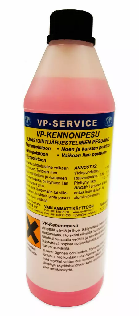 Sähkökennon pesuneste 1 litra - Ilmanpuhdistimien suodattimet - 000607-2 - 1