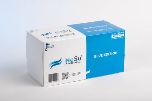 Suomalainen kasvomaski Nesu Sininen - Kasvomaski, suojaimet - 223349-2 - 1