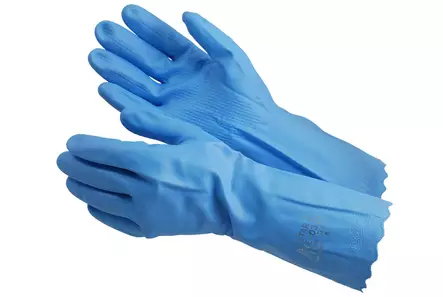 Vinyylikäsine Nukattu Koko L, 9 - Kodin puhdistus - 001014 - 1