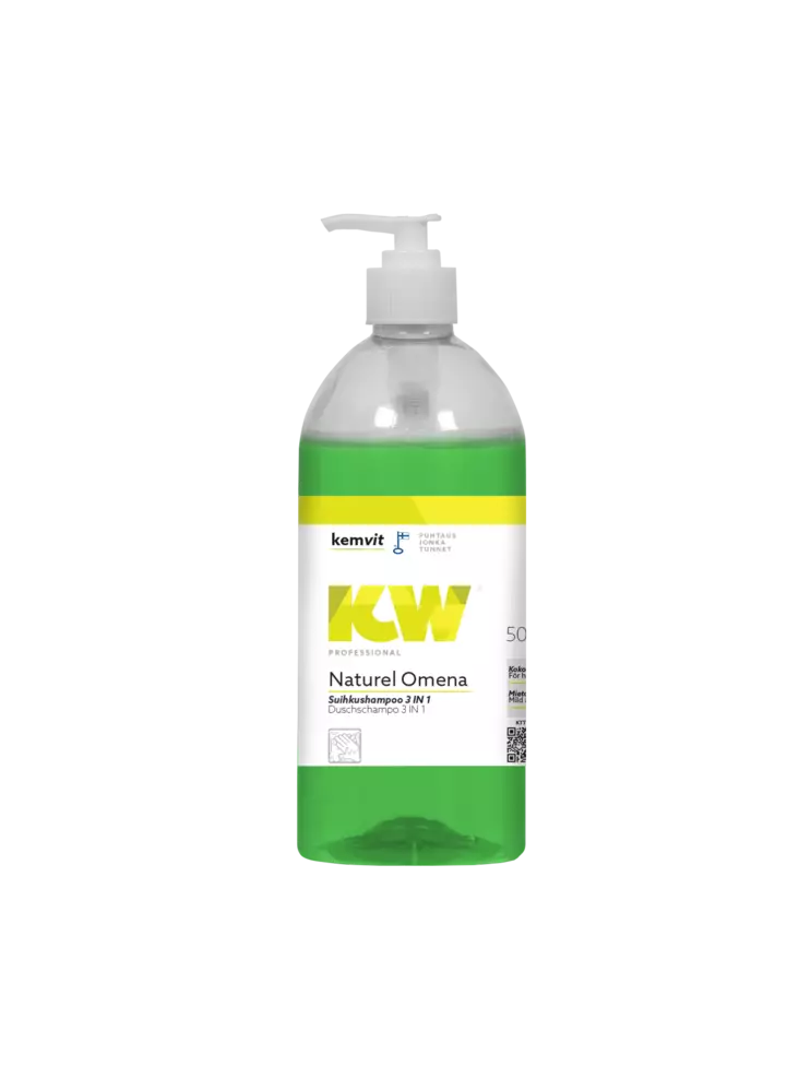 Suihkushampoo 3 in 1, KW Naturel Omena - Suihkusaippuat - 11263-4 - 1