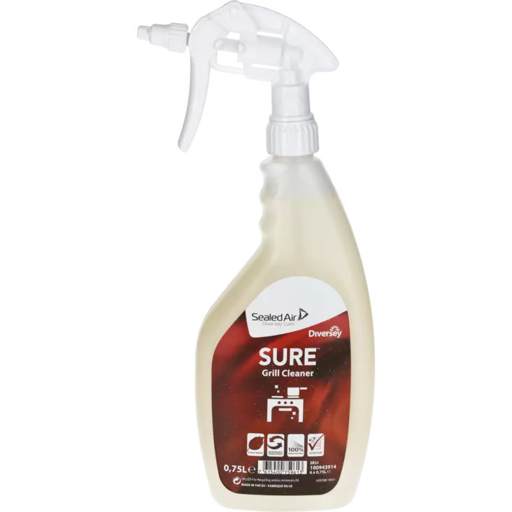 SURE Uunin- ja grillinpesuaine 750ml - Kodin puhdistus - 44225 - 1