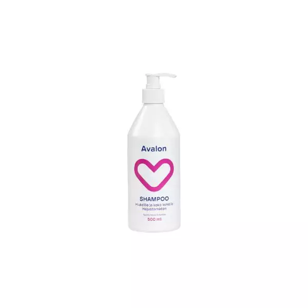 Avalon Shampoo, hajustamaton 500ml - Hiukset - 000993-5 - 2