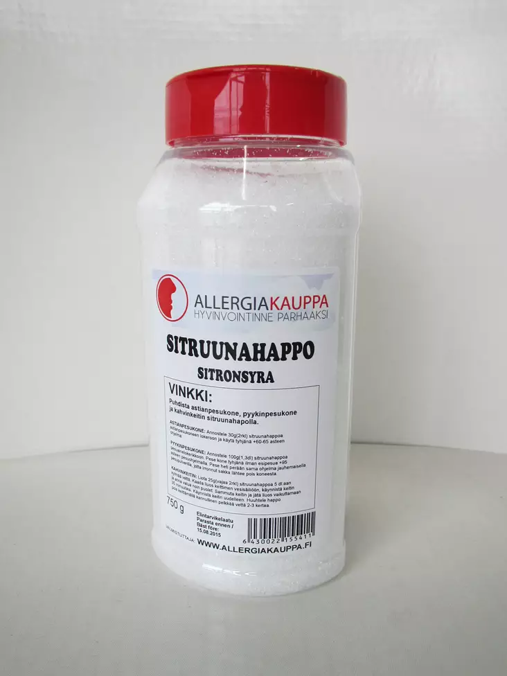 Sitruunahappo 750g - Kodin puhdistus - 000898 - 1