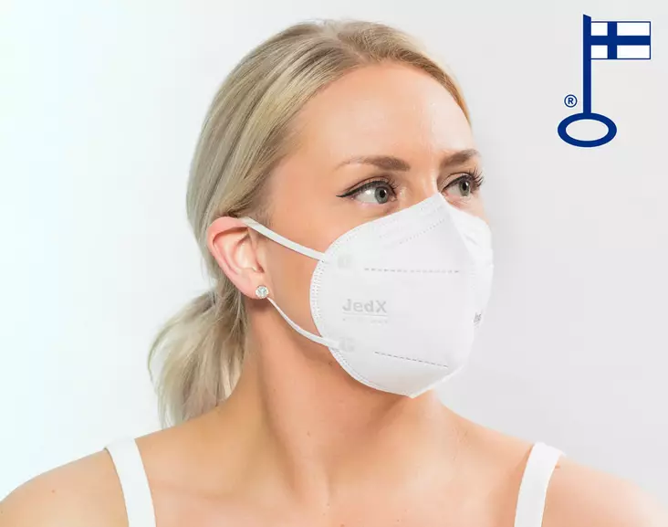 Suomalainen hengityssuojain JedX Sport - Kasvomaski, suojaimet - 002338-988 - 1